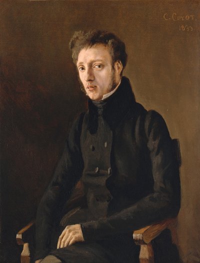 Toussaint Lemaistre by Jean Baptiste Camille Corot